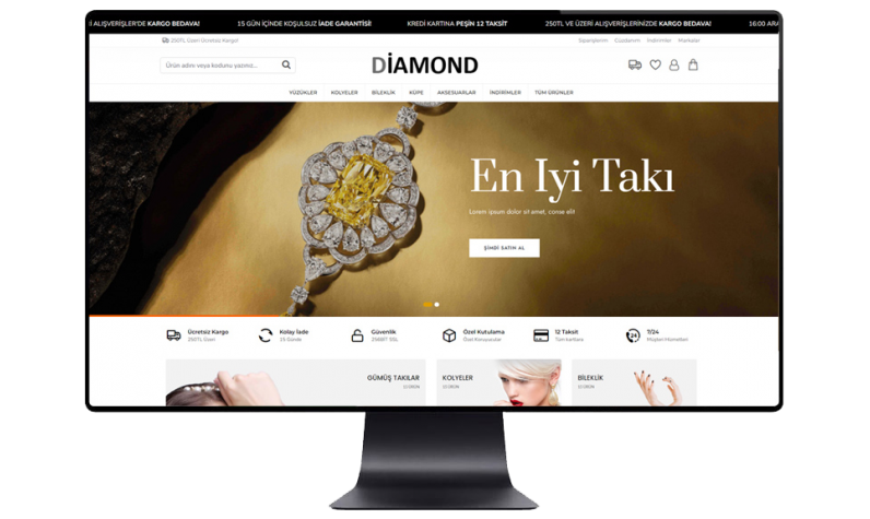 Opencart Takı E-ticaret Paketi 1 Opencart Takı E-ticaret Paketi 1