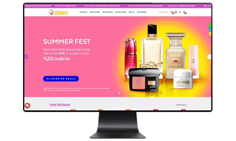 Opencart Parfüm E-ticaret Paketi Opencart Parfüm E-ticaret Paketi