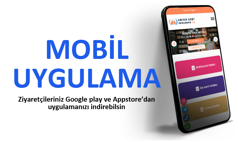 Mobil Uygulama Oluştur.